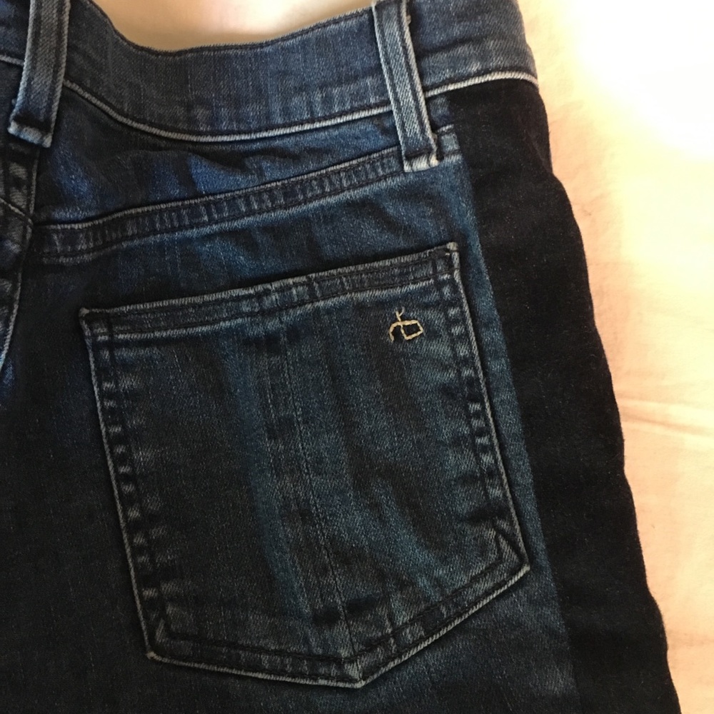 Rag & Bone Two Tone Jeans